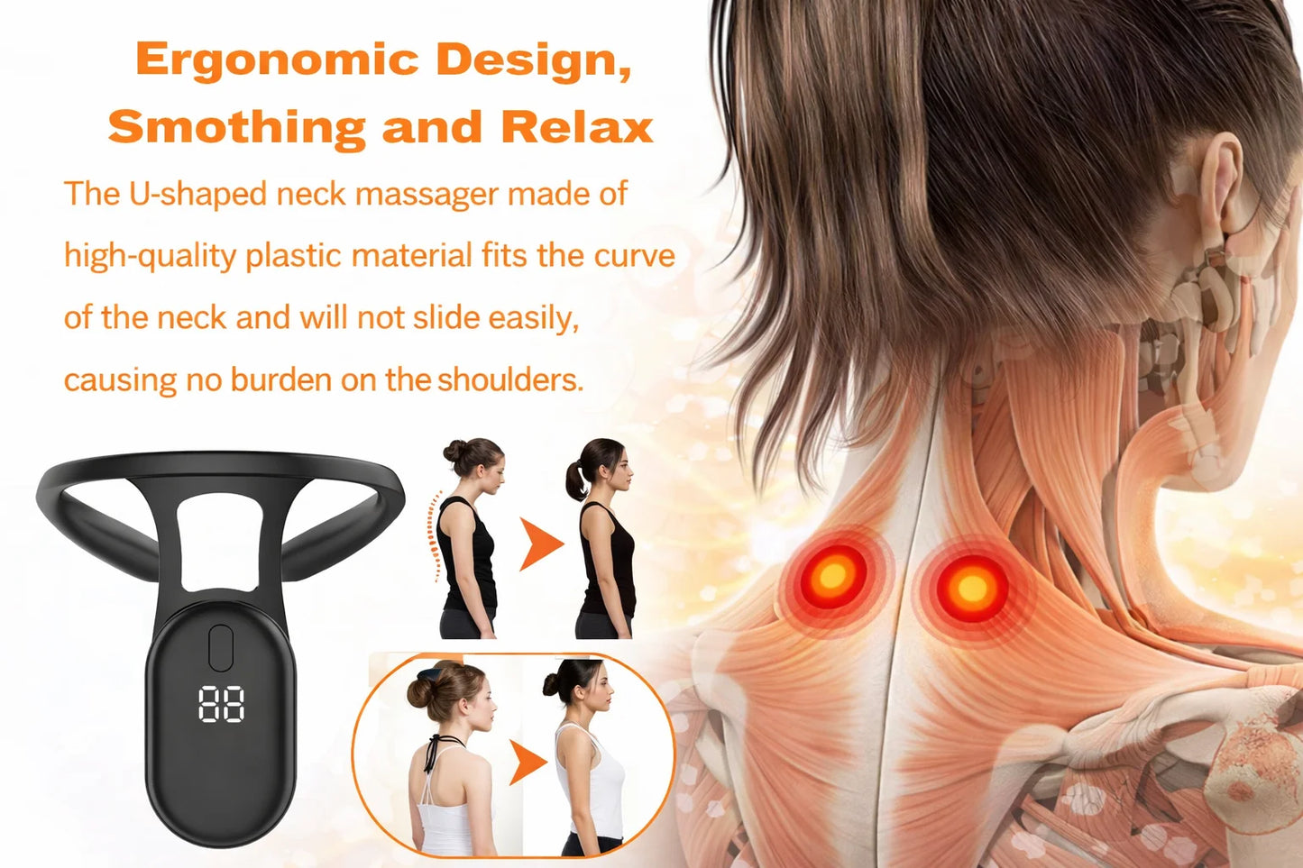 AuraWell™ | Smart Bio-Feedback Posture Trainer