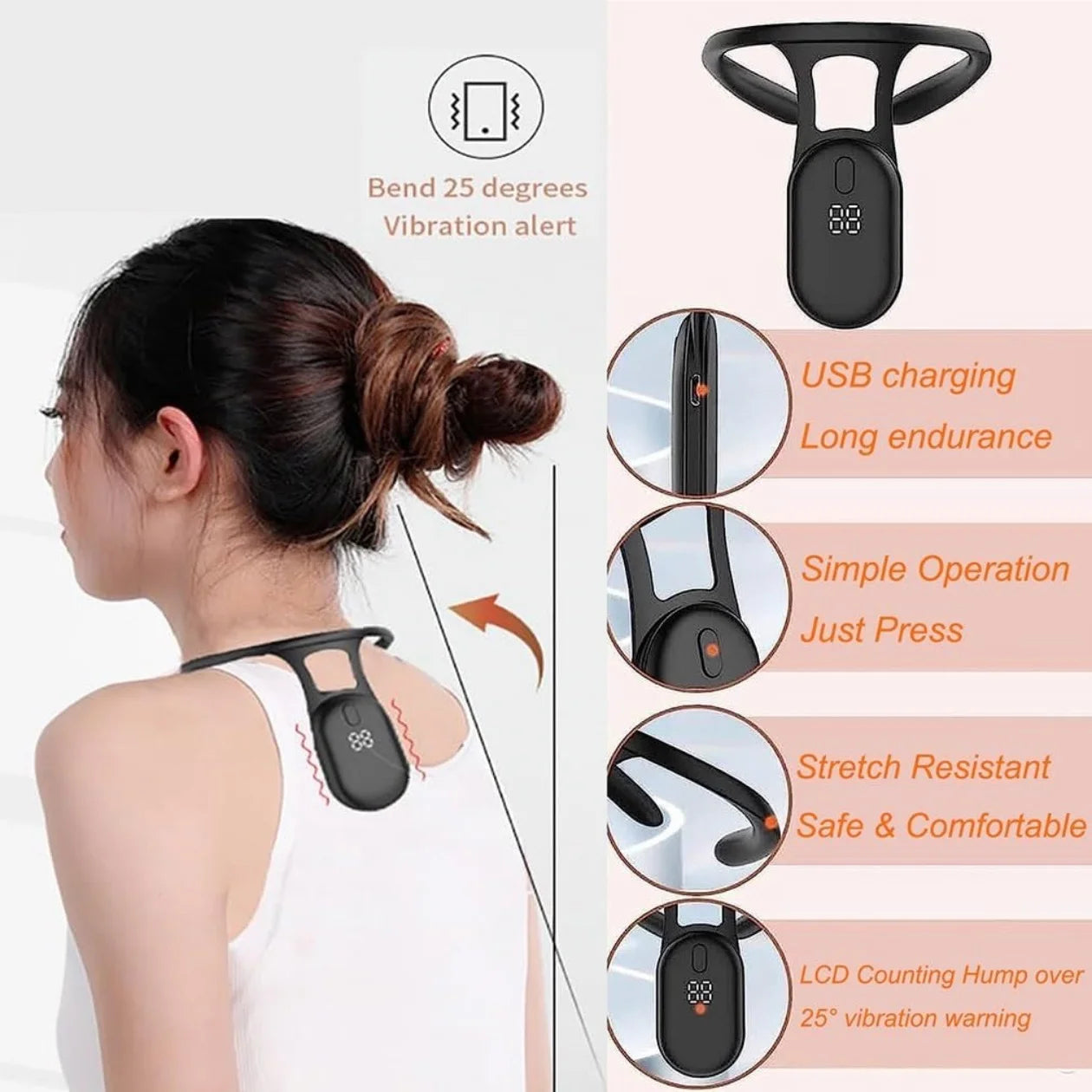AuraWell™ | Smart Bio-Feedback Posture Trainer